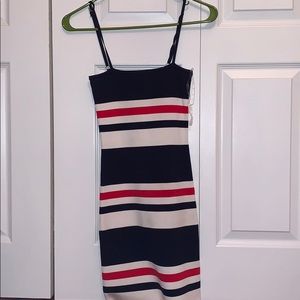 striped dress